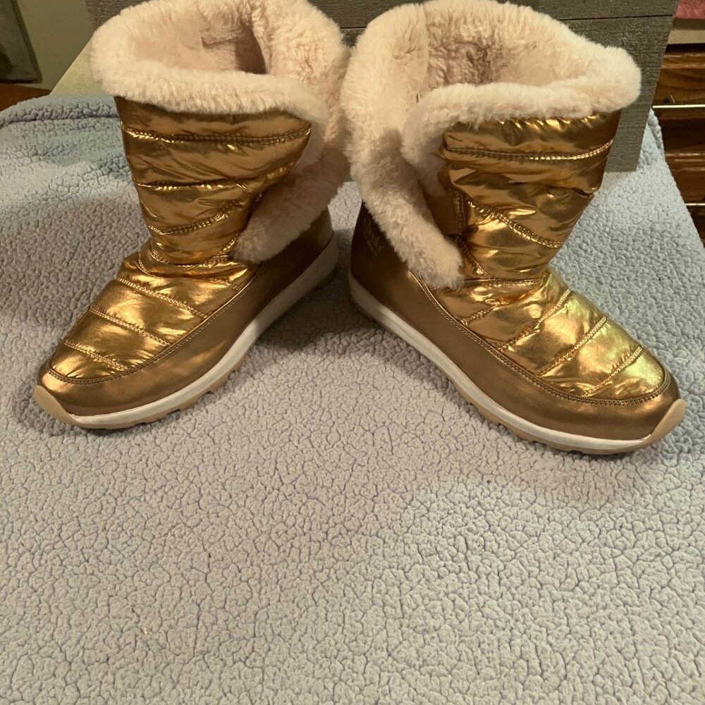 Cheeks Fit Body gold booties - Picture 5 of 7